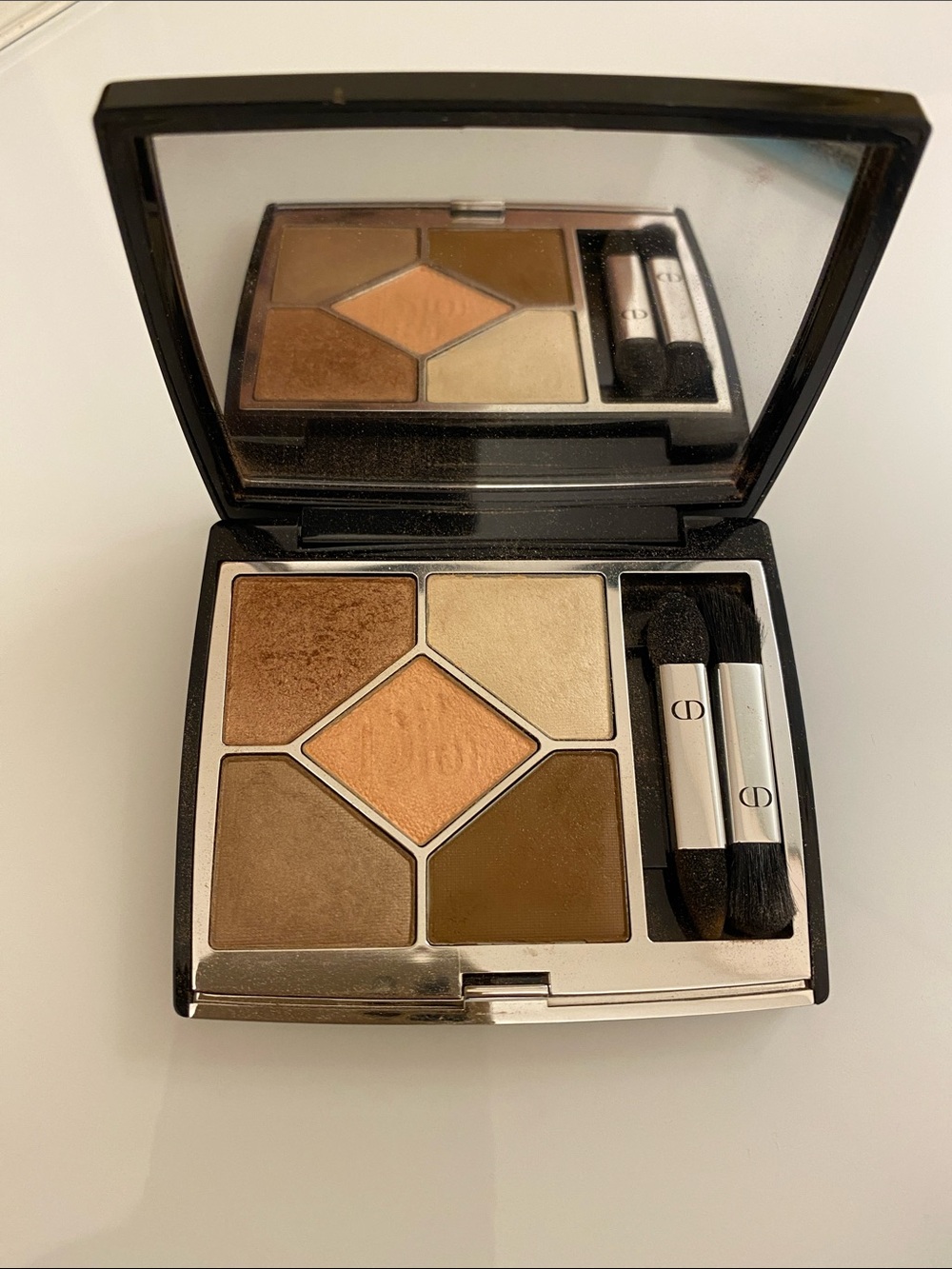 Dior Five-Shade Eyeshadow Palette in Brown, Peach & Cream